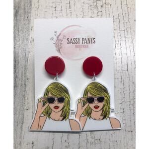 Taylor Swift Sunglasses  Earrings NEW